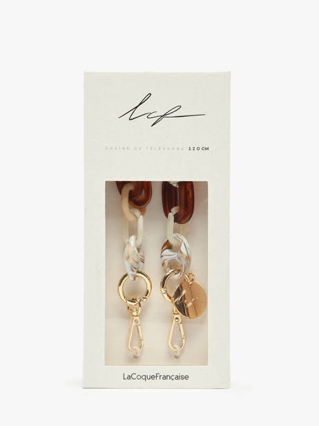Ketting Voor Telefoonhoesje La coque francaise Goud chaine LE308315 ander zicht 3